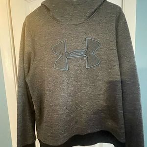 Under Armour Women’s Mock Neck Pullover Hooded Sweatshirt Size XL